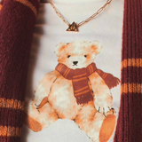 House LION Scarf Bear