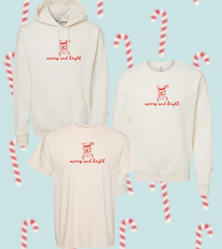 MERRY AND BRIGHT / CANDY CANE-TINI