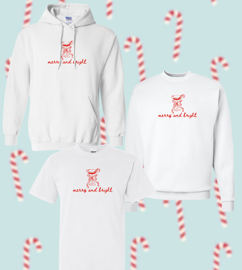 MERRY AND BRIGHT / CANDY CANE-TINI