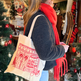 CHRISTMAS BOOK SHOP Tote