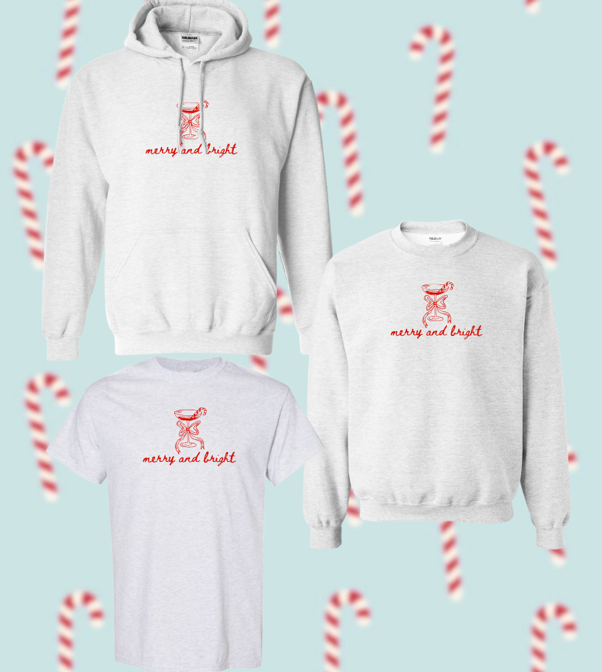 MERRY AND BRIGHT / CANDY CANE-TINI