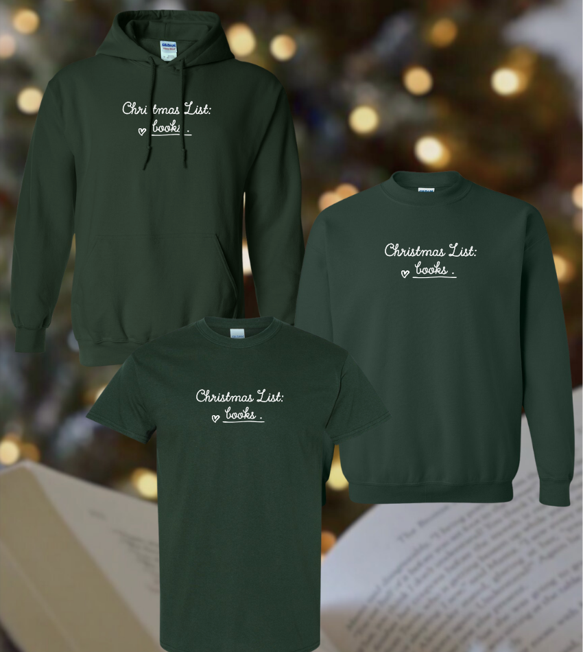 CHRISTMAS LIST: BOOKS