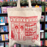 CHRISTMAS BOOK SHOP Tote