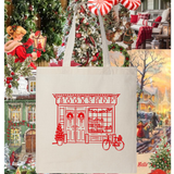 CHRISTMAS BOOK SHOP Tote