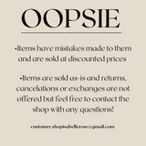 (OOPSIE) BANNER Tee
