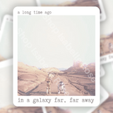 FAR AWAY Sticker
